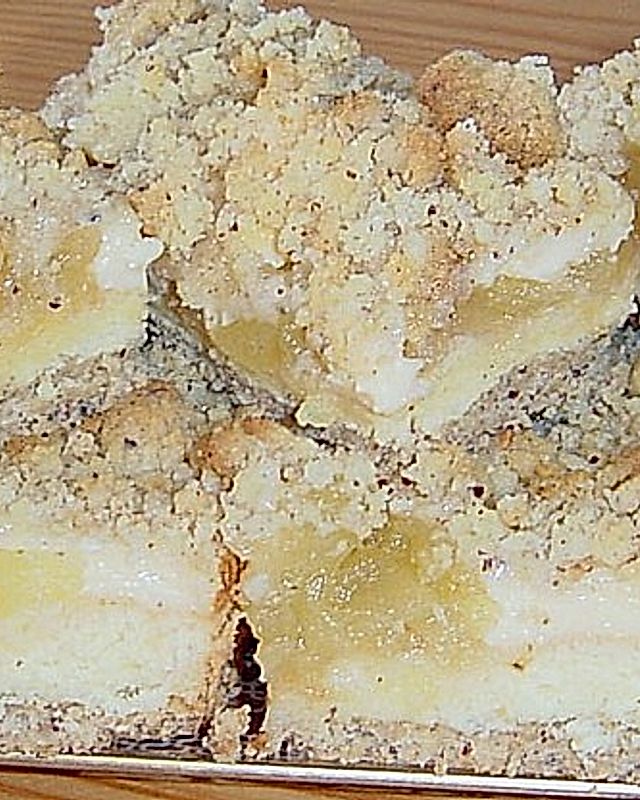 Pudding - Apfel - Kuchen