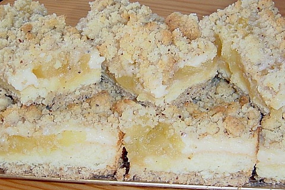 Pudding - Apfel - Kuchen