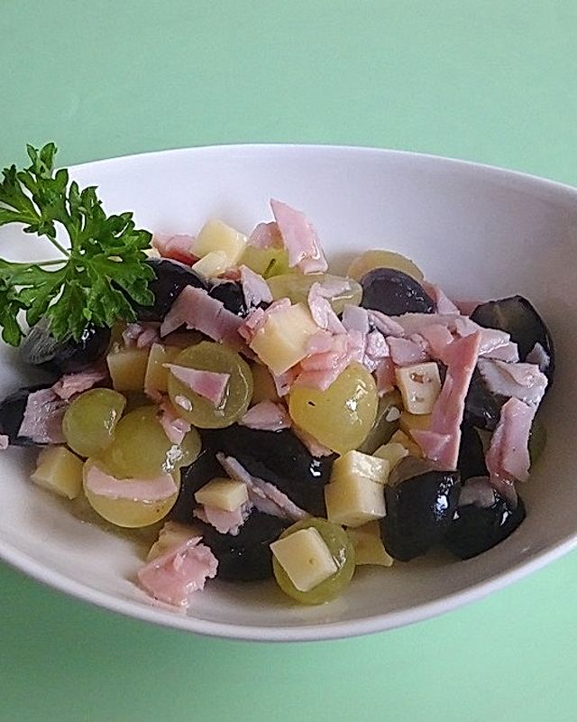 Gouda - Trauben Salat