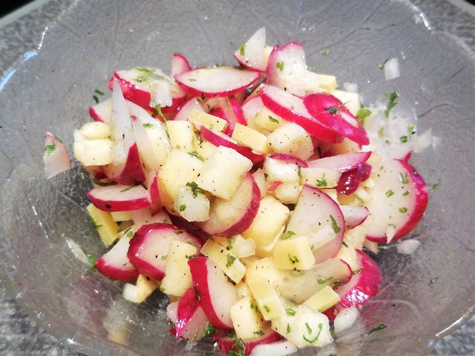Radieschen - Apfel - Salat von björk | Chefkoch