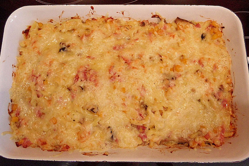 Käse-Spätzle-Auflauf