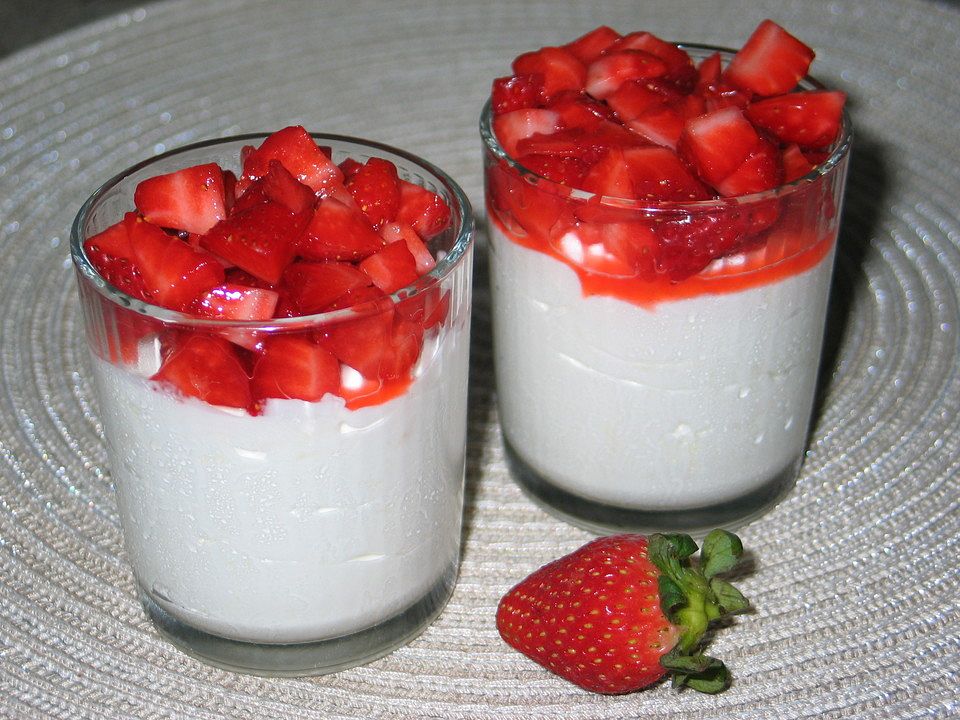 Joghurtcreme mit Erdbeeren von Pitt1 | Chefkoch