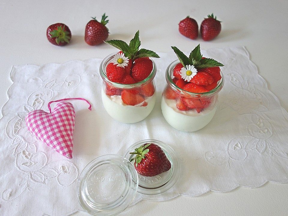 Joghurtcreme mit Erdbeeren von Pitt1| Chefkoch