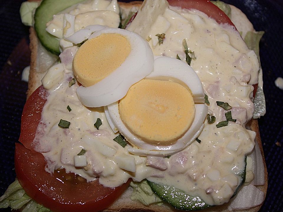 Eiersalat mit Spargel und Ananas von Skelettchen | Chefkoch