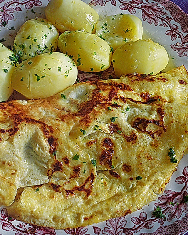 Spargel - Omelett