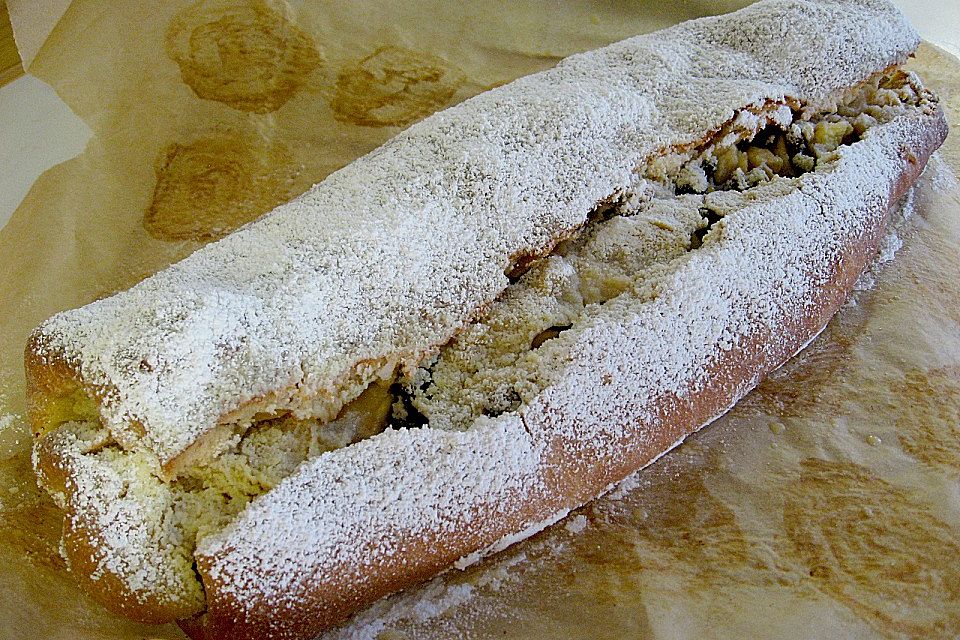 Gewickelter Apfel - Zimt - Stollen