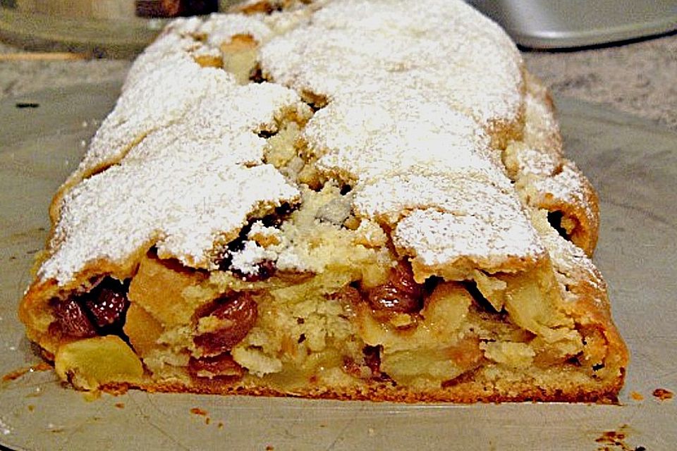 Gewickelter Apfel - Zimt - Stollen