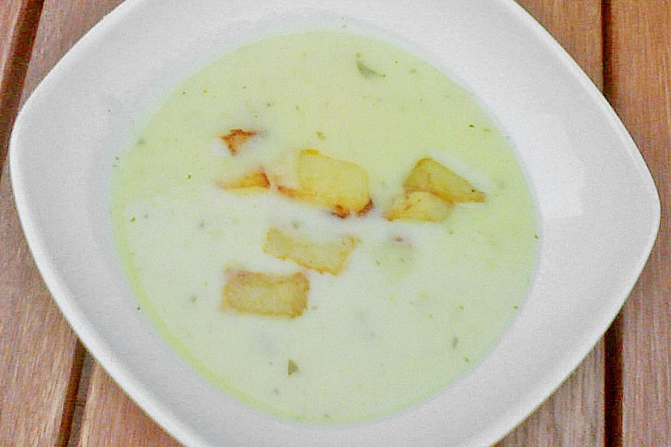 Kartoffelcremesuppe