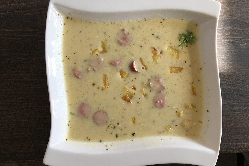 Kartoffelcremesuppe