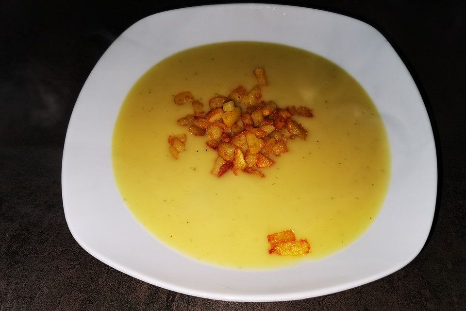 Kartoffelcremesuppe