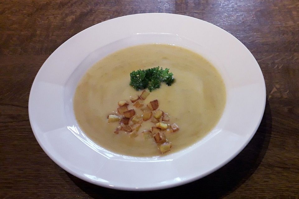 Kartoffelcremesuppe