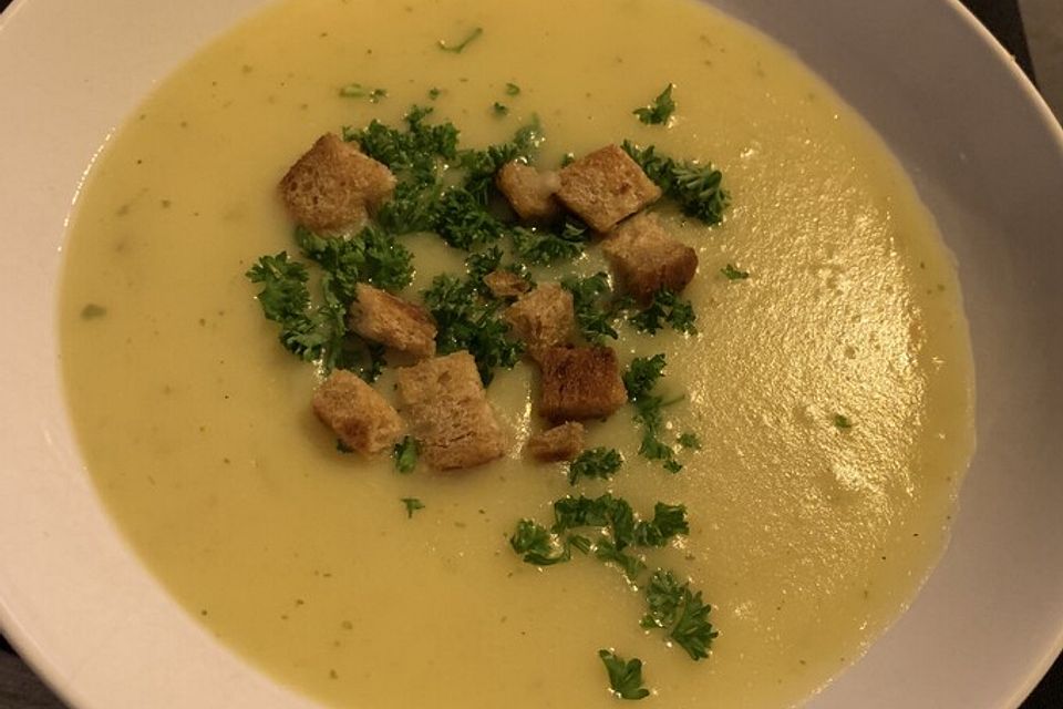 Kartoffelcremesuppe