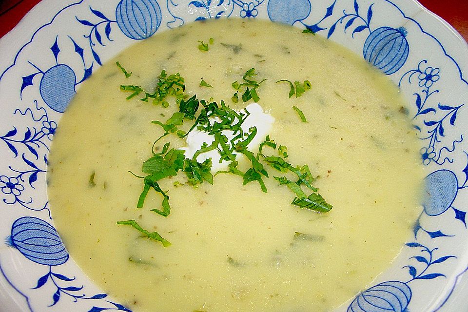 Kartoffelcremesuppe