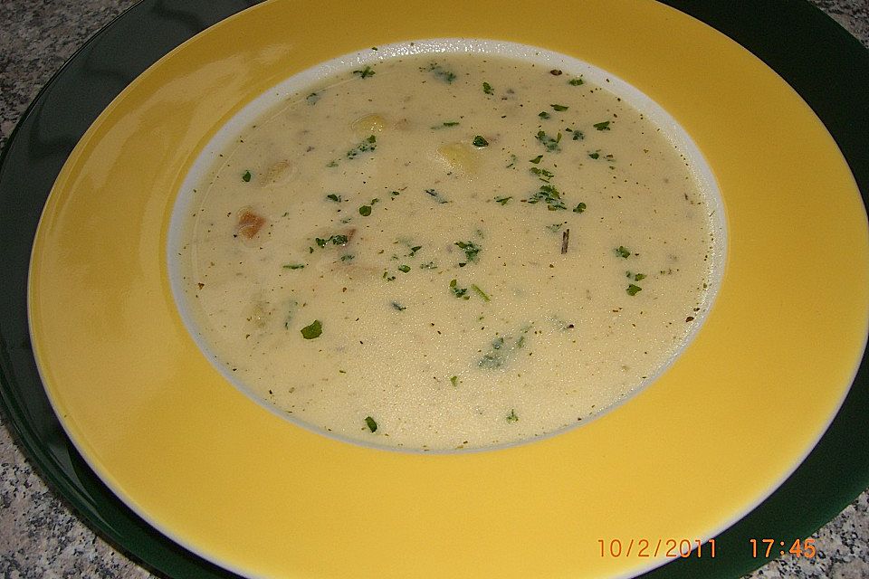 Kartoffelcremesuppe