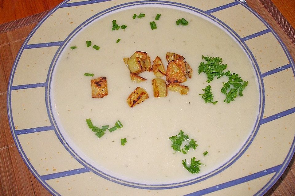 Kartoffelcremesuppe