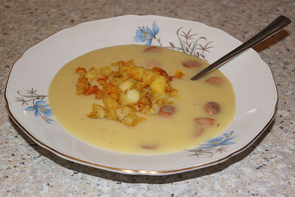 Kartoffelcremesuppe