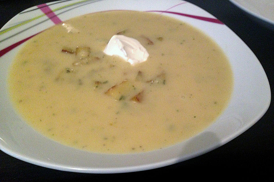 Kartoffelcremesuppe