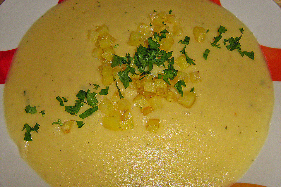 Kartoffelcremesuppe