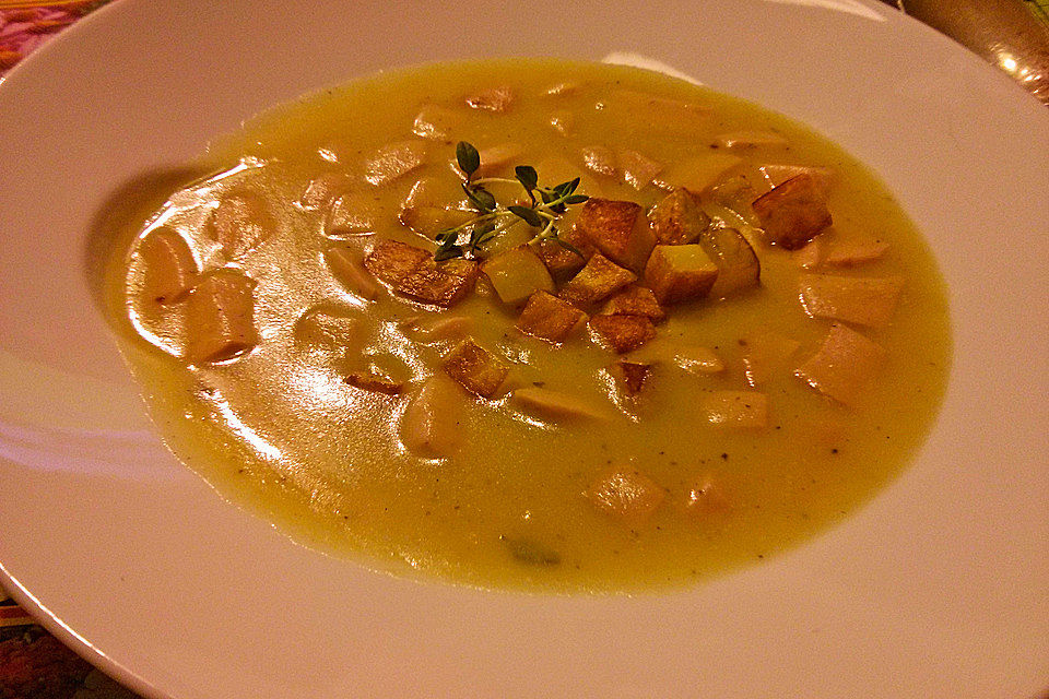 Kartoffelcremesuppe