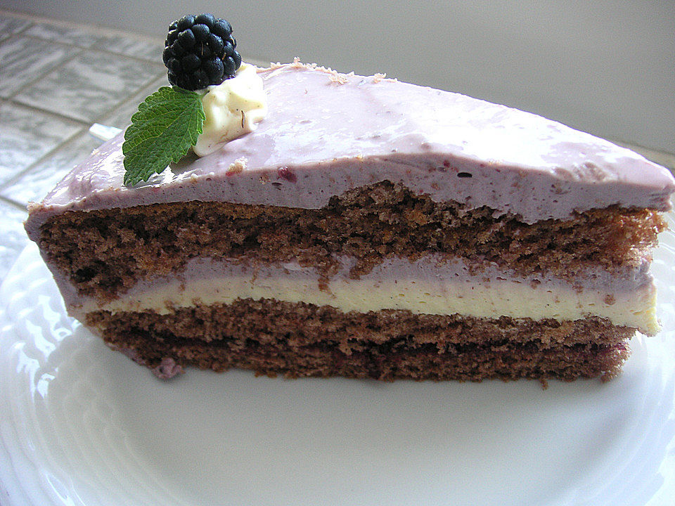 Brombeer - Vanille - Torte von suesse81| Chefkoch