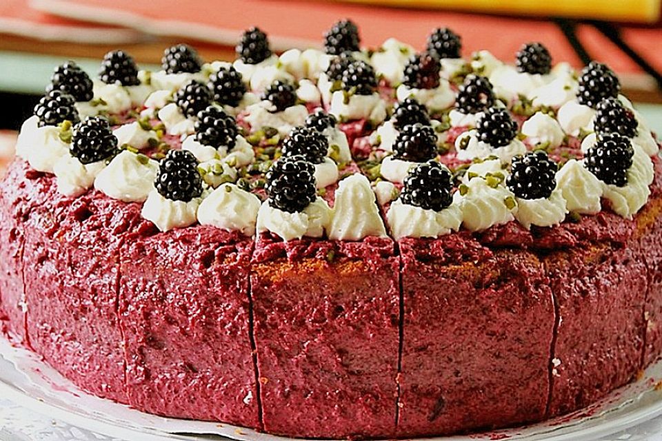 Brombeer - Vanille - Torte Brombeer - Vanille - Torte