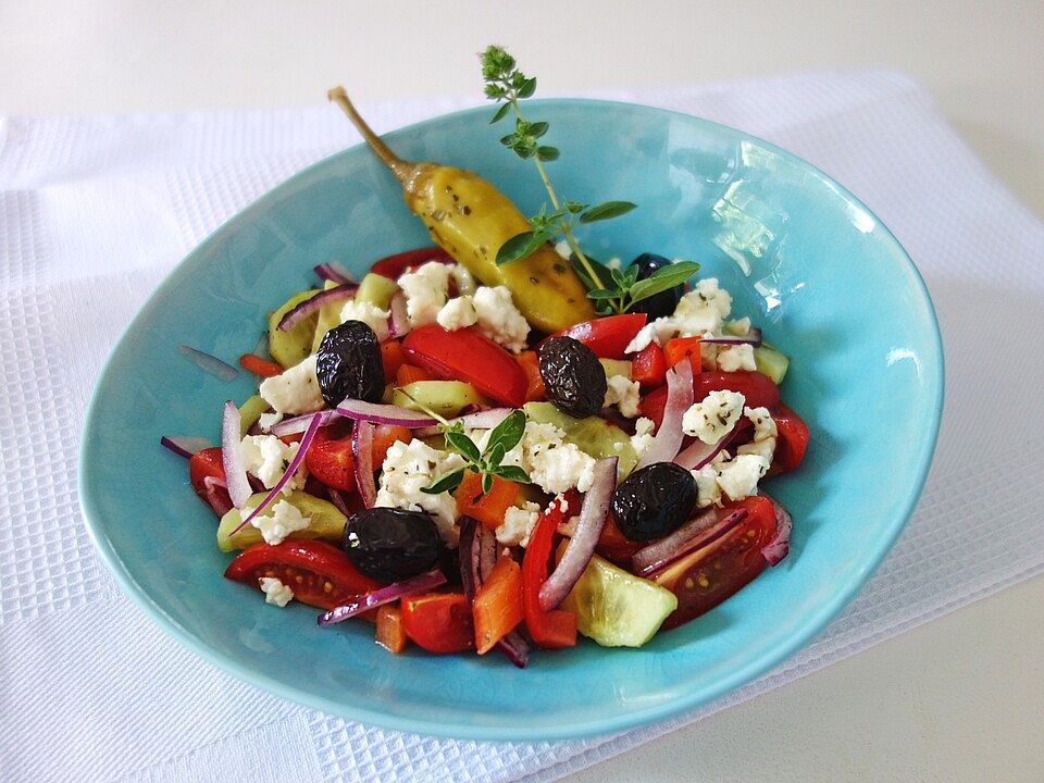 Bauernsalat mit patros – bauernsalat originalrezept griechisch | XAKY