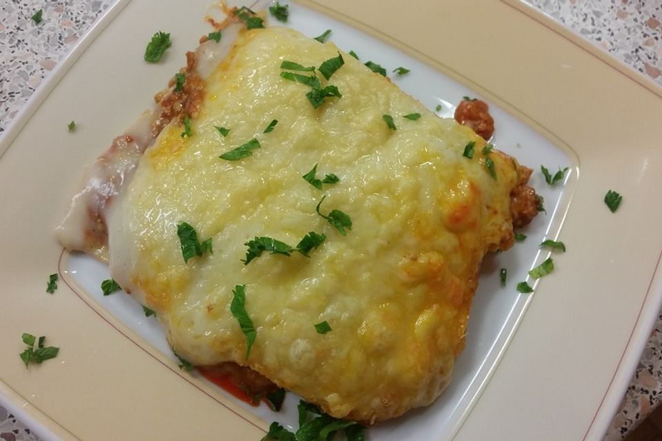 Idiotensichere Lasagne Idiotensichere Lasagne