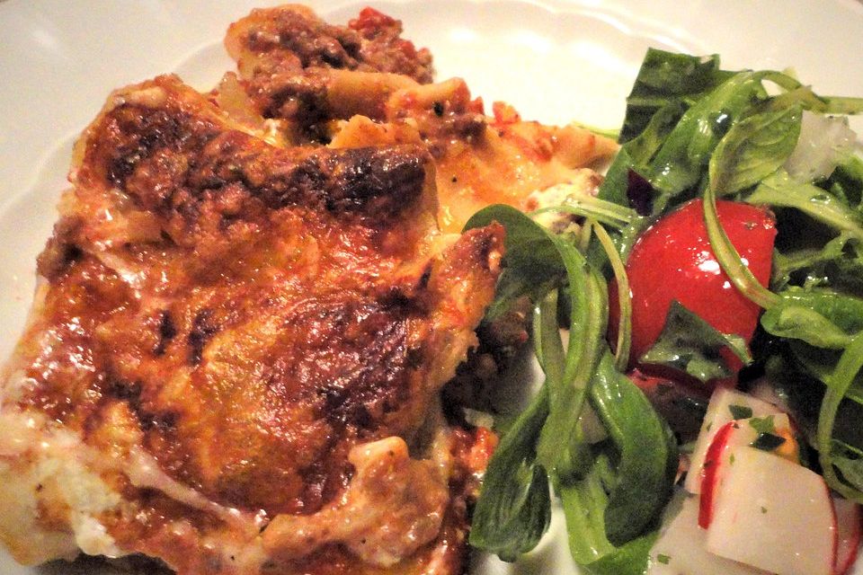 Idiotensichere Lasagne Idiotensichere Lasagne