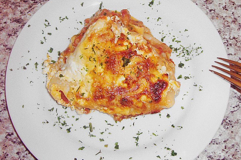 Idiotensichere Lasagne Idiotensichere Lasagne