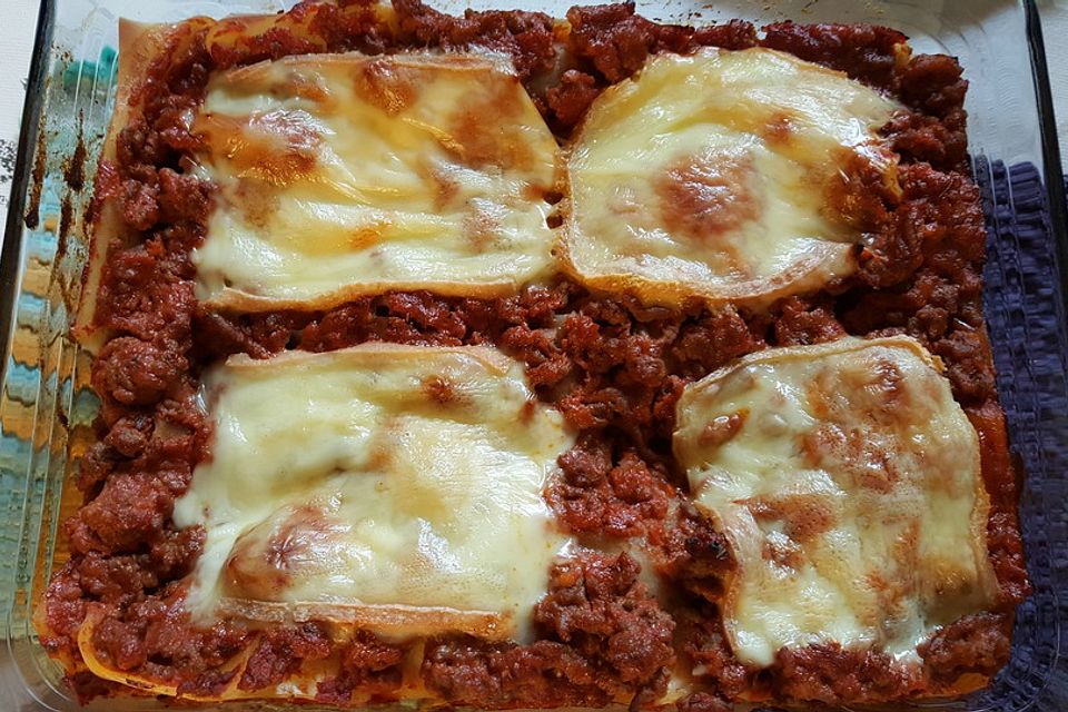 Idiotensichere Lasagne Idiotensichere Lasagne