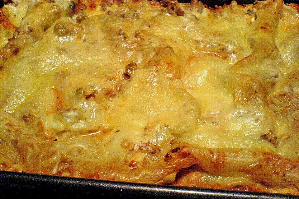 Idiotensichere Lasagne Idiotensichere Lasagne