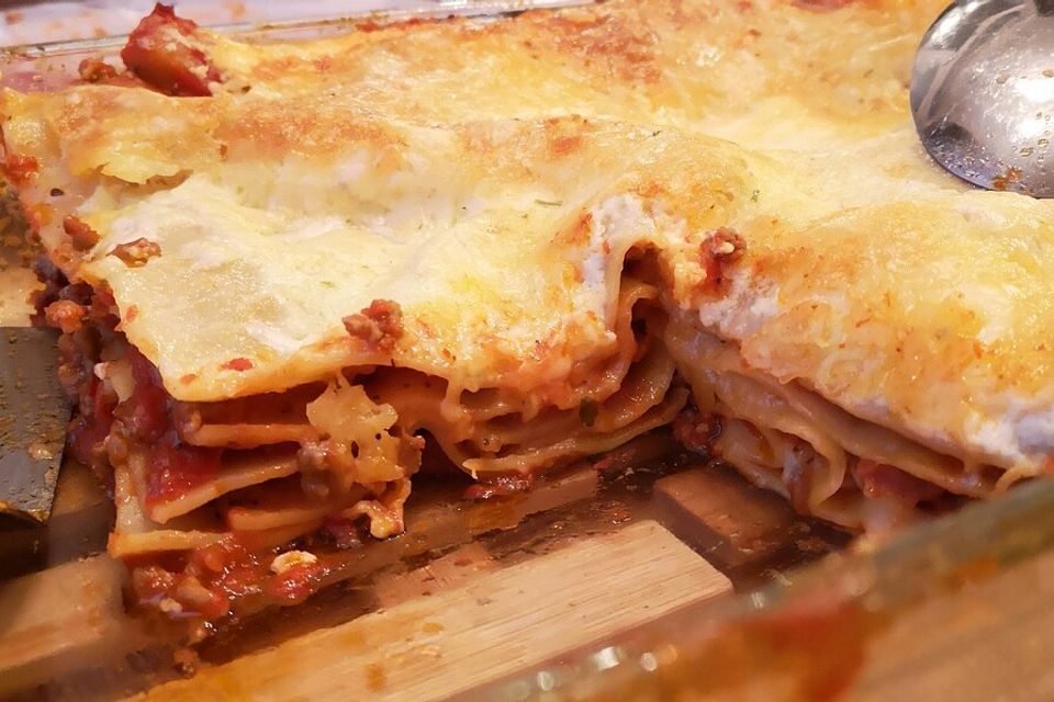 Idiotensichere Lasagne Idiotensichere Lasagne