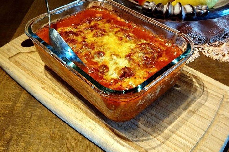 Idiotensichere Lasagne Idiotensichere Lasagne