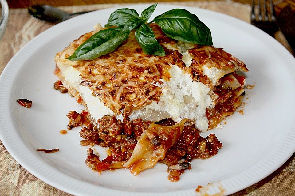 Idiotensichere Lasagne Idiotensichere Lasagne