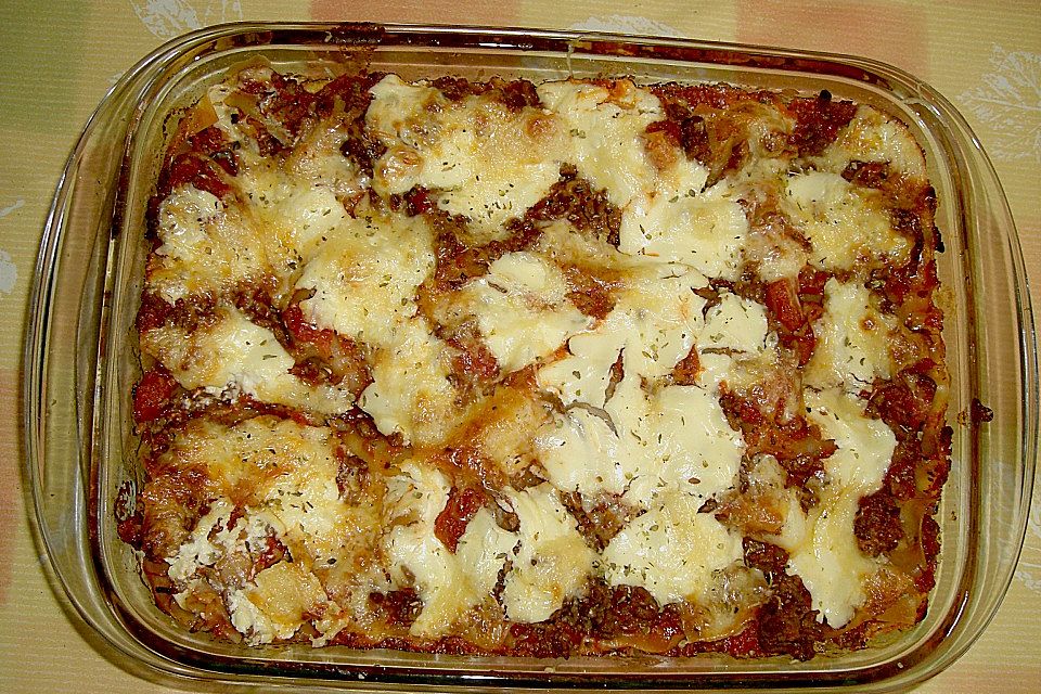 Idiotensichere Lasagne Idiotensichere Lasagne
