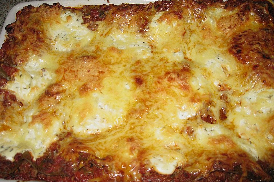 Idiotensichere Lasagne Idiotensichere Lasagne