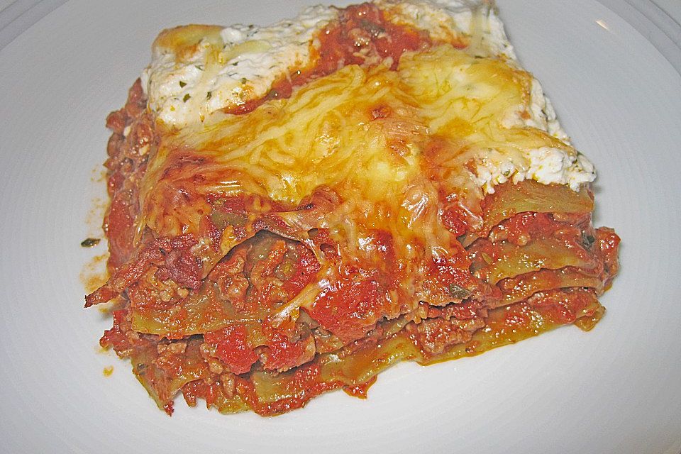 Idiotensichere Lasagne Idiotensichere Lasagne