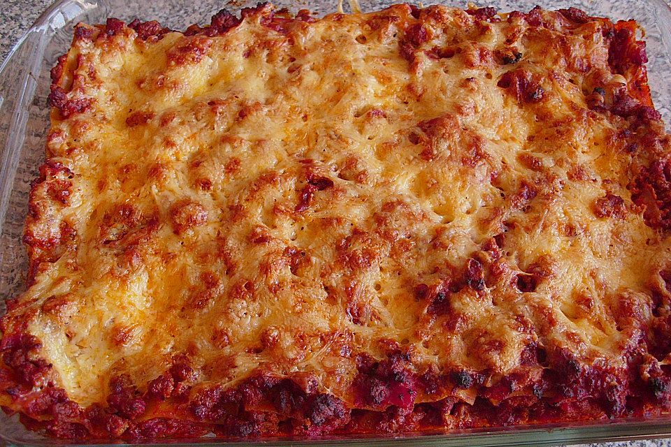 Idiotensichere Lasagne Idiotensichere Lasagne