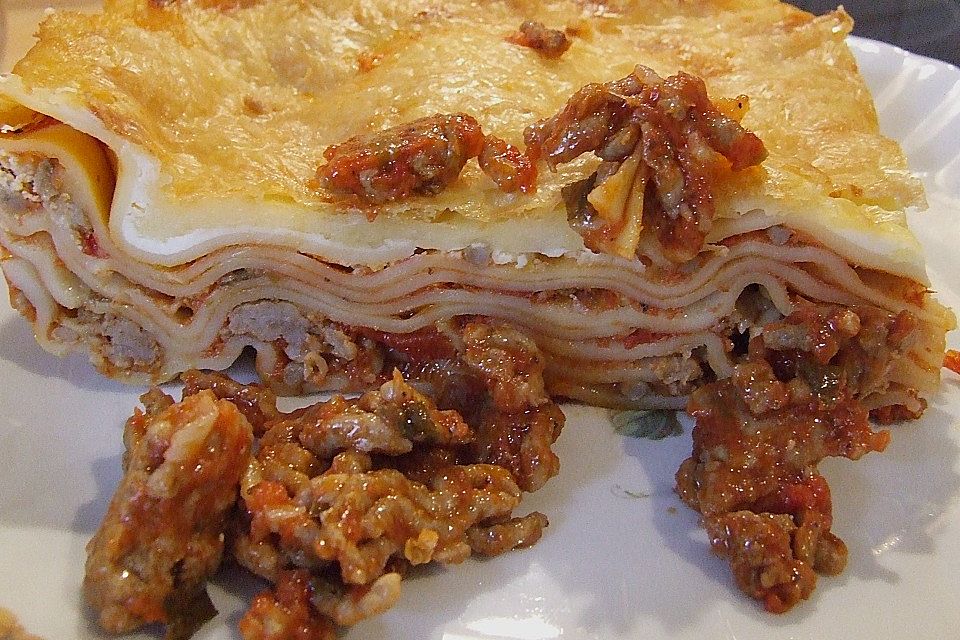 Idiotensichere Lasagne Idiotensichere Lasagne