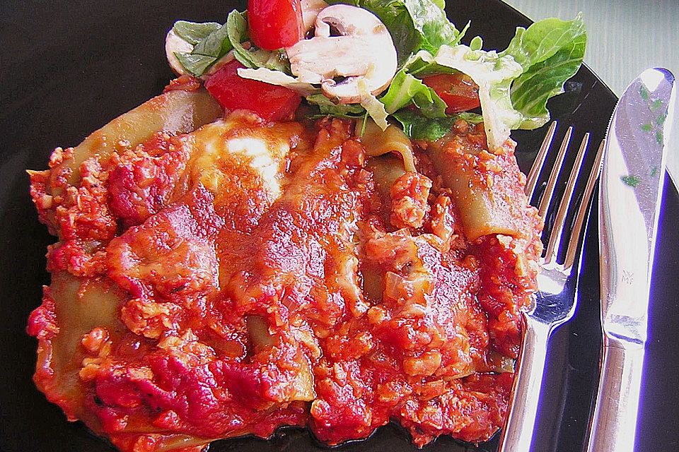 Idiotensichere Lasagne Idiotensichere Lasagne