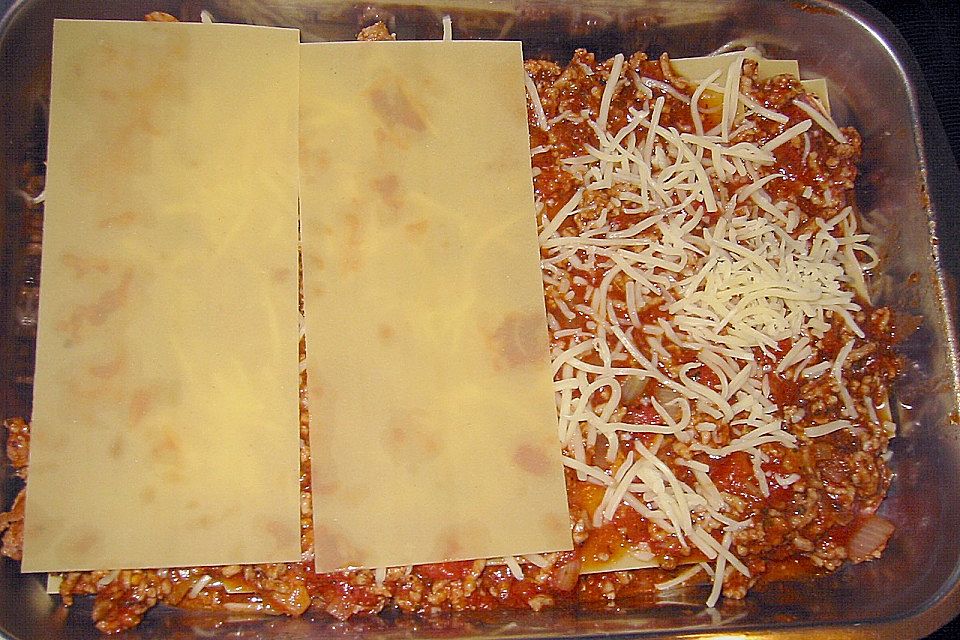Idiotensichere Lasagne Idiotensichere Lasagne