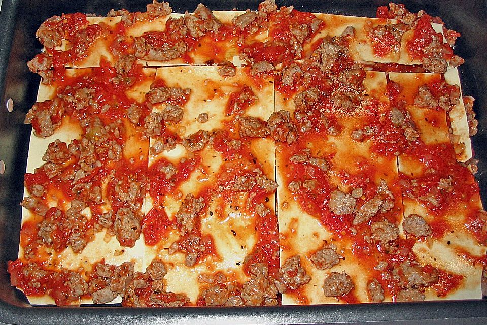 Idiotensichere Lasagne Idiotensichere Lasagne