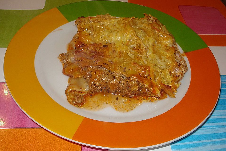 Idiotensichere Lasagne Idiotensichere Lasagne