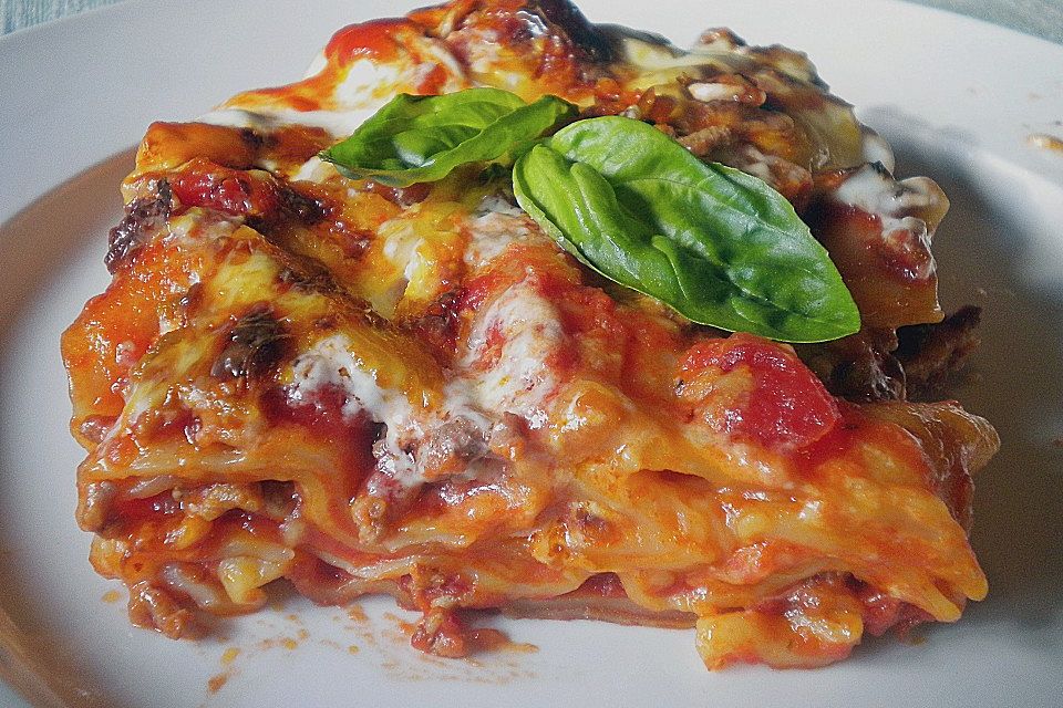 Idiotensichere Lasagne Idiotensichere Lasagne