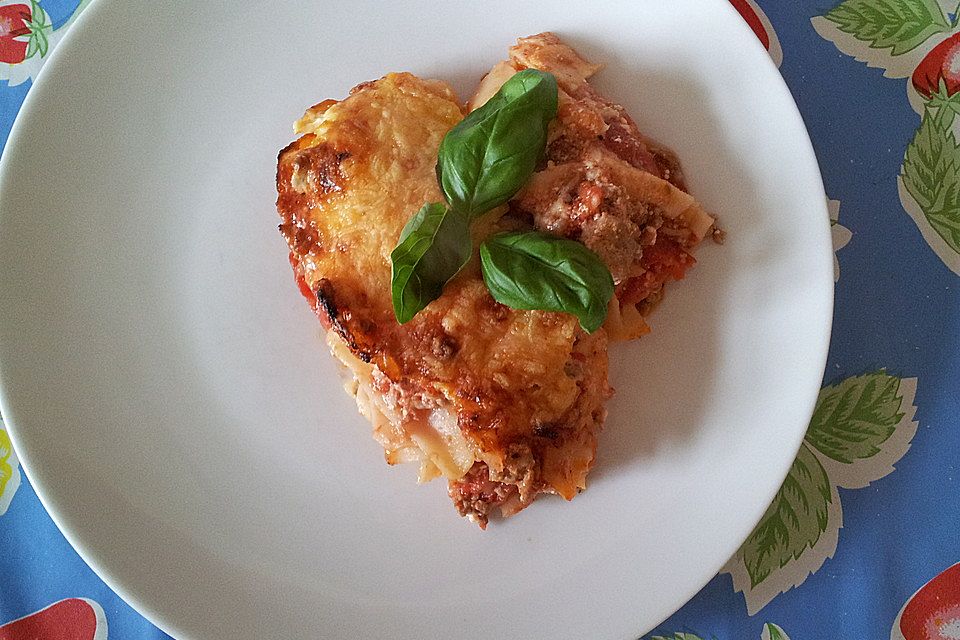 Idiotensichere Lasagne Idiotensichere Lasagne