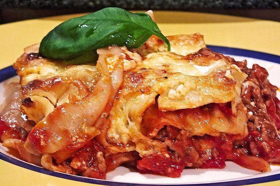 Idiotensichere Lasagne Idiotensichere Lasagne