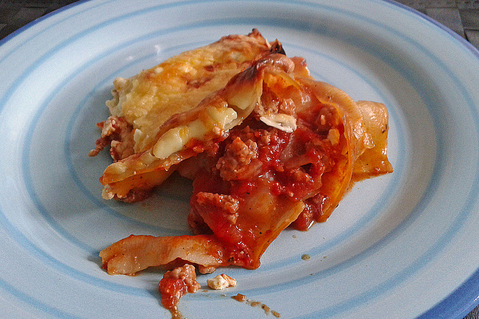 Idiotensichere Lasagne Idiotensichere Lasagne