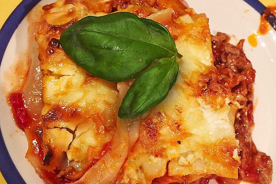Idiotensichere Lasagne Idiotensichere Lasagne