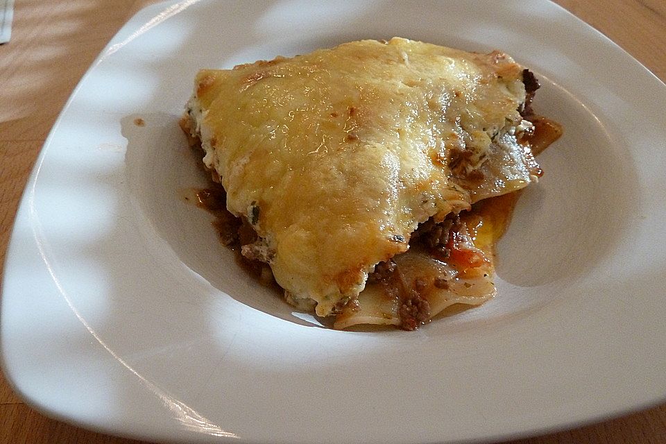 Idiotensichere Lasagne Idiotensichere Lasagne