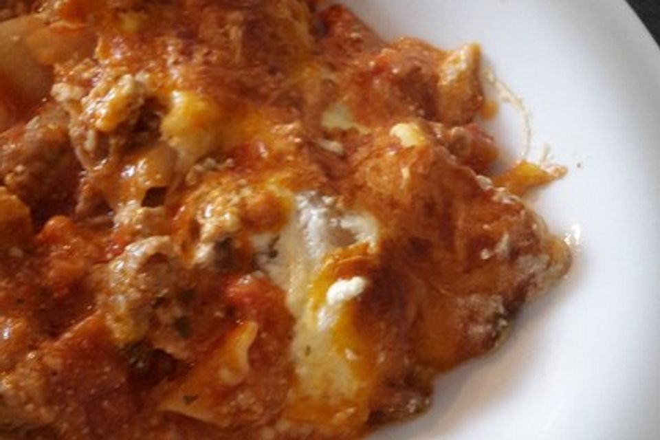 Idiotensichere Lasagne Idiotensichere Lasagne